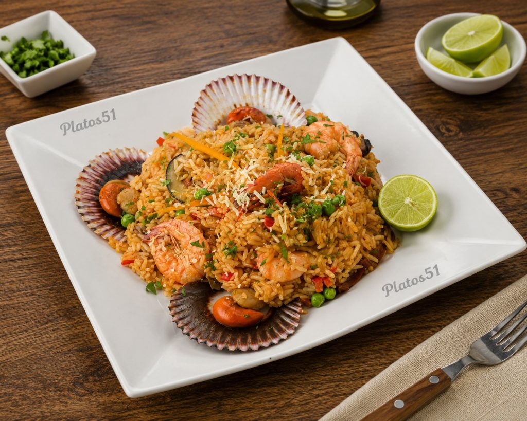 Arroz con mariscos