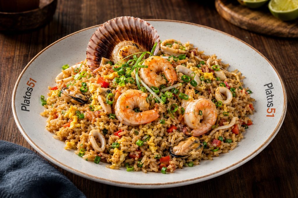 Chaufa de mariscos