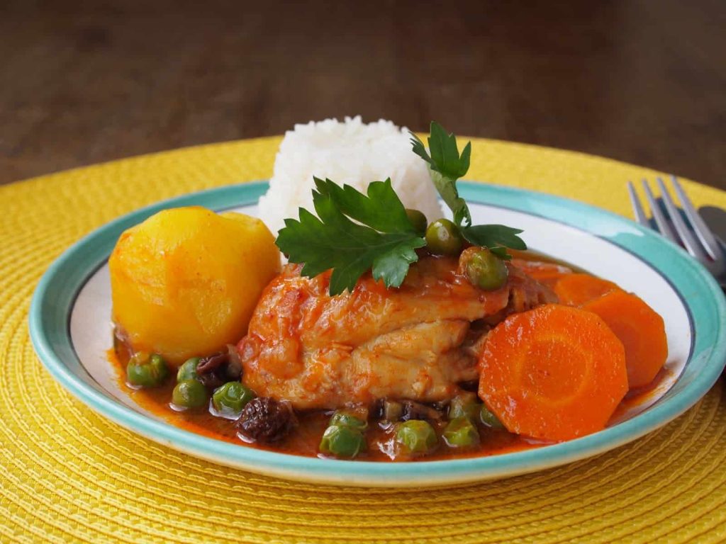 Estofado de pollo