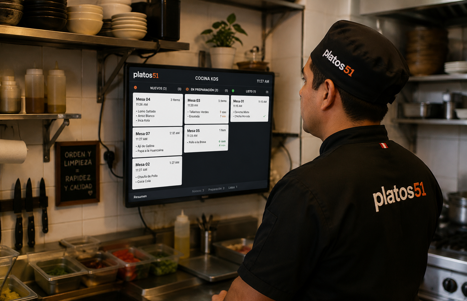 Cocina y Bar en Platos51